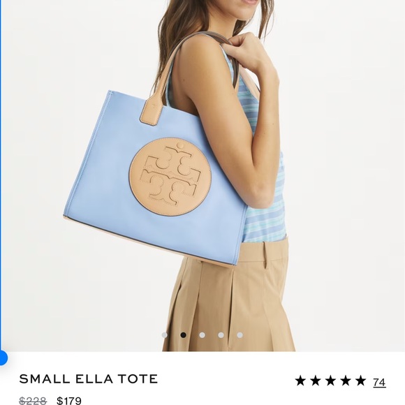 Tory Burch Ella Small Tote - NWT - Picture 13 of 16